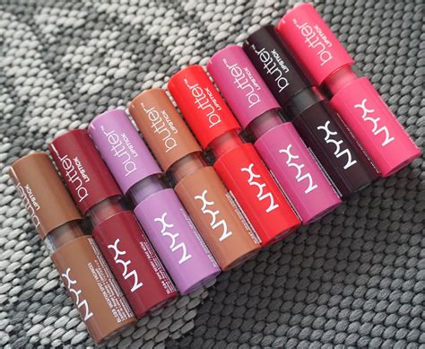 Makeup, Fashion & Royalty: Swatches: NYX Cosmetics Butter Lipsticks ...