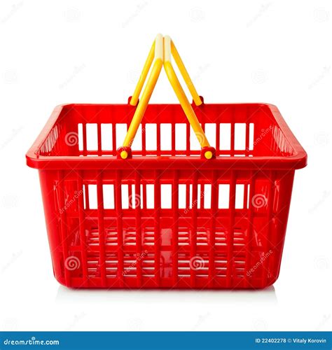 An Empty Shopping Basket Stock Photo Image Of Store 22402278