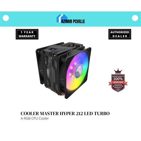 Cooler Master Hyper Turbo Argb Cpu Cooler Shopee Philippines