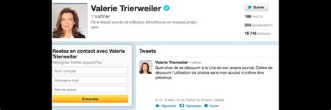 Photo Val Rie Trierweiller Tr S En Col Re Sur Twitter H Du Matin