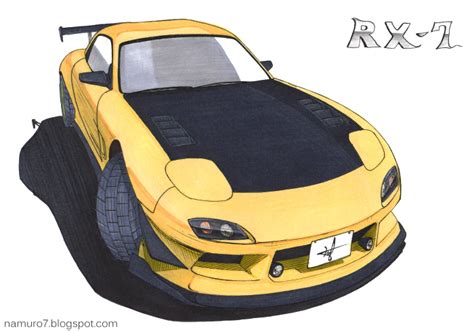 Mazda Rx7 Drawing At Explore Collection Of Mazda