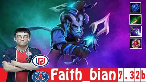 DOTA 2 PSG LGD Faith Bian The RIKI OFFLANE 7 32B YouTube