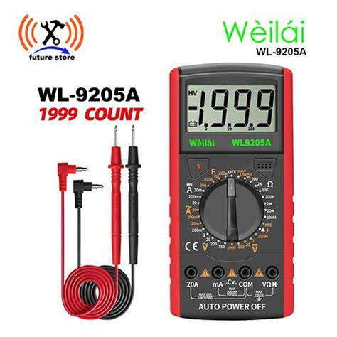 Jual Weilai Wl A Alat Ukur Arus Listrik Multitester Multimeter