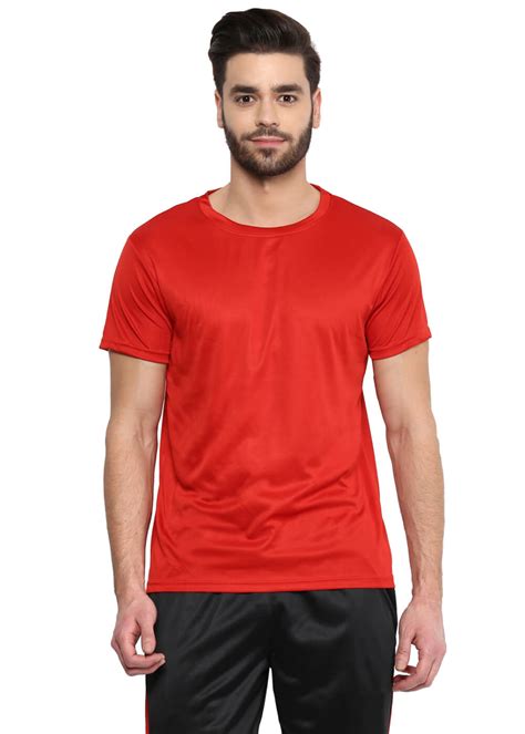 Sports Micro Polyester Round Neck T Shirts Sunstar Apparels