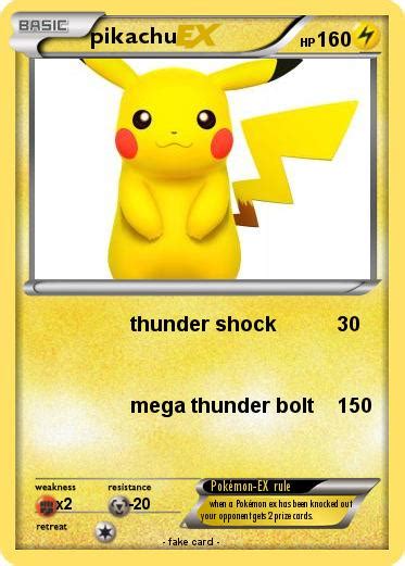 Pokémon Pikachu 19272 19272 Thunder Shock My Pokemon Card