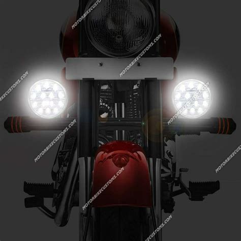 HJG 110 150 Watts Led Headlight For Royal Enfield MotorbikeCustoms