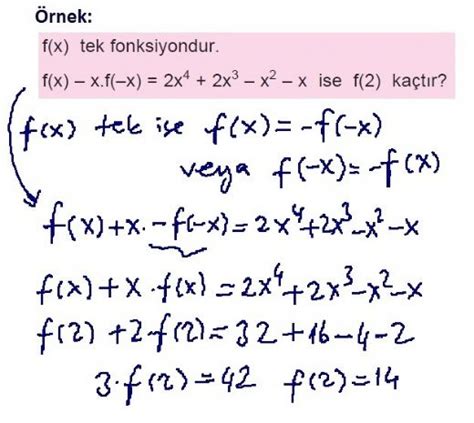 Artan Ve Azalan Fonksiyonlar Ne Anlama Geliyor