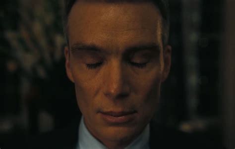 Cillian Murphy as Oppenheimer.