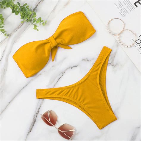 New Sexy Bikini Swimsuit Set Women S Swimsuit Beach Bikini Walmart