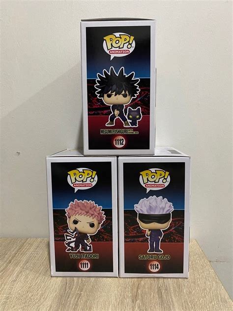 Jujutsu Kaisen Funko Pop Yuji Idatori Megumi Fushiguro