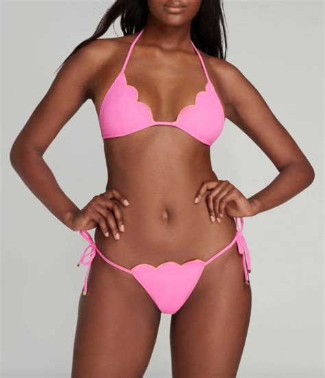 Agent Provocateur Lorna Tie Side Bikini Bottom Ap Size Bnwt