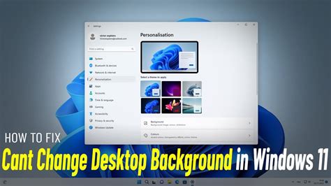 Fix Cant Change Desktop Wallpaper On Windows How To Solve