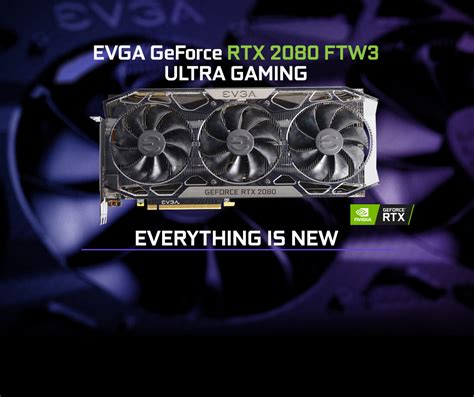 Evga Geforce Rtx 2080 Ftw3 Ultra Gaming 08g P4 2287 Kr 8gb Gddr6