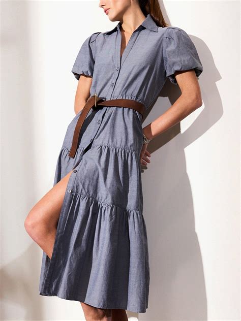 Brochu Walker Cotton The Havana Dress In Gray Lyst