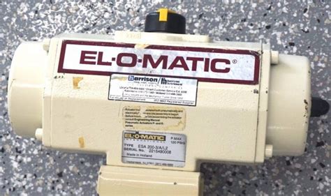 NEW ELOMATIC ESA 200 3 PNEUMATIC ACTUATOR W WC 810 F3 VALVE ESA2003