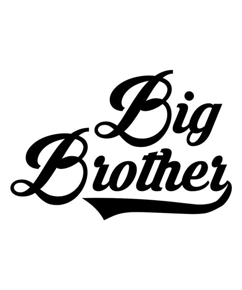 Big Brother Svg Free Big Brother Svg Download Svg Art