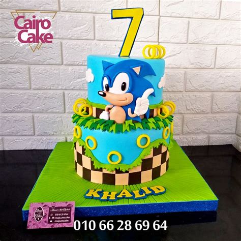 Sonic Cake | Sonic cake, Cakes for boys, Cake