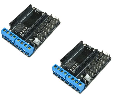 2x L293D Wifi Motor Drive Shield Module For Arduino NodeMcu Lua ESP 12E