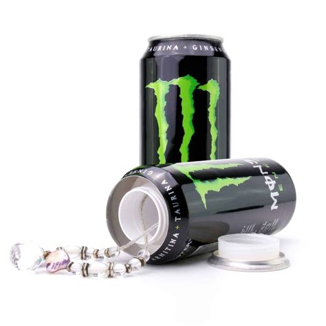 Secret Monster Energy Drink Can Hidden Stash Party Accessory