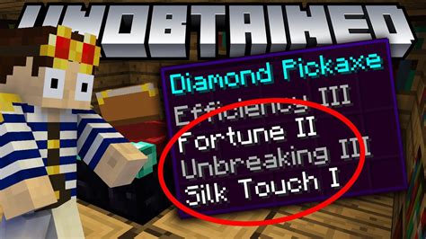 I Got Fortune And Silk Touch On The SAME TOOL Minecraft