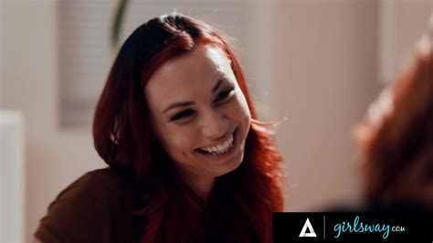GIRLSWAY Redhead Besties Aidra Fox Kenna James Have Passionate Sex After Aidra S Hard