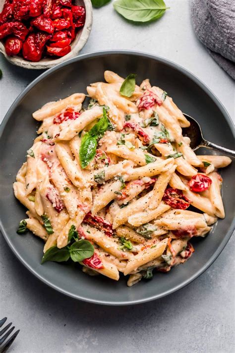 Creamy Sun Dried Tomato Pasta 20 Minute Recipe