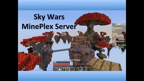 Minecraft Sky Wars Mini Game On MinePlex Server YouTube