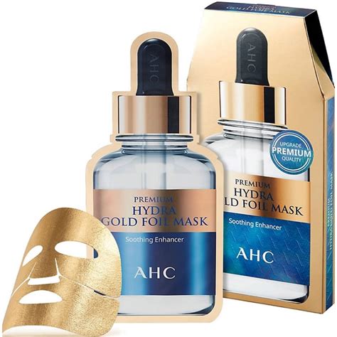 Ahc Premium Hydra Soother Cellulose Black Truffle Propolis Peptide Rose Gold 5 Complex