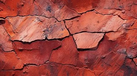 Vibrant Scarlet Surface Background Red Texture Structure Background