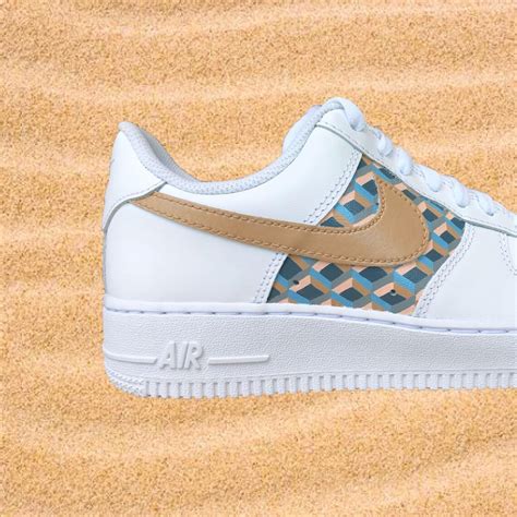 Nude Patterns Air Force 1 Custom Daniel Customs