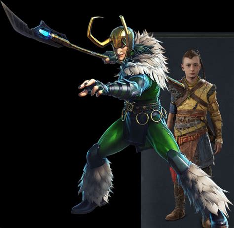 Loki Laufeyson and Atreus by Zyule on DeviantArt