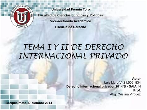 Derecho Internacional Privado Ppt Descarga Gratuita