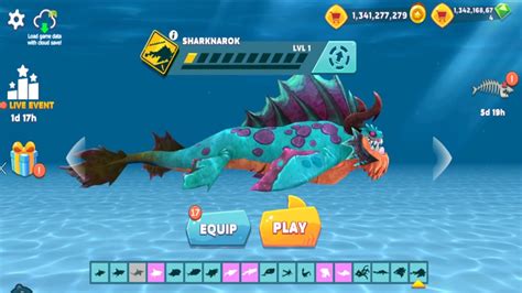 Hungry Shark Evolution Sharknarok New Skin New Shark 2022 Android And Ios Game Youtube