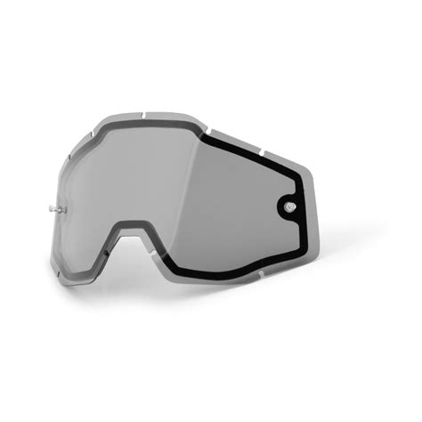 Racecraftaccuristrata Replacement Lens 100 Dual Smoke