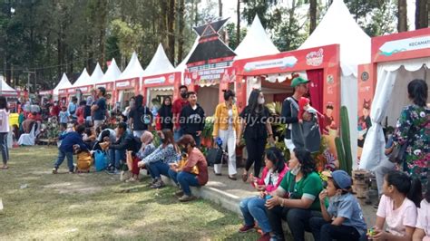 Festival Bunga Dan Buah Karo Ditutup Pengunjung Transaksi