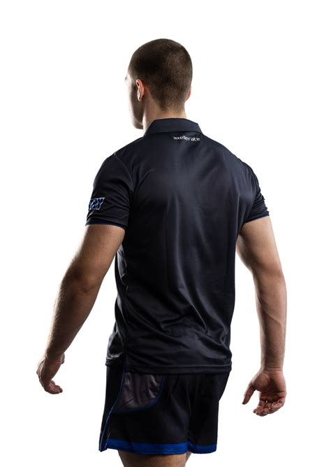 Melbourne University Rugby Polo Shirt Mens Unisex Axellerate Sports