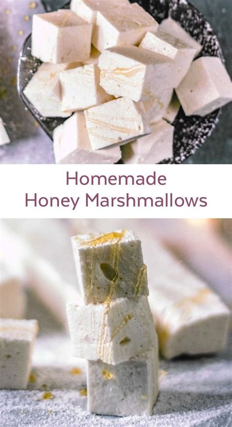 Honey Marshmallows Honey Recipes Dessert Recipes With Marshmallows