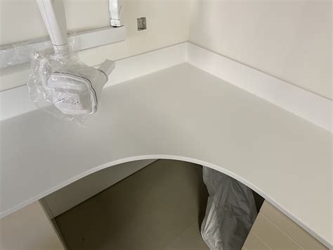 LG Himacs Worktops Alpine White Prestige Work Surfaces