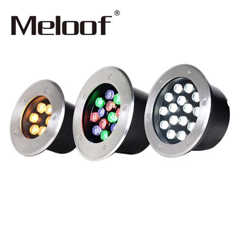 New 3w6w7w9w12w15w Led Outdoor Ground Garden Floor Rgb Underground Buried Lamp Spot