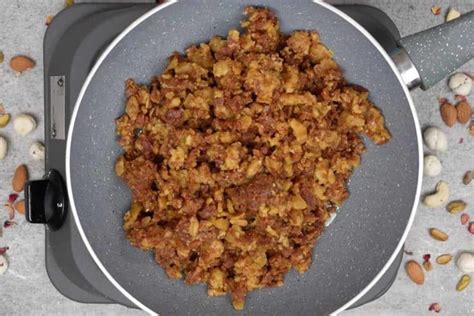 Masala Gur Recipe Spiced Jaggery With Nuts Video