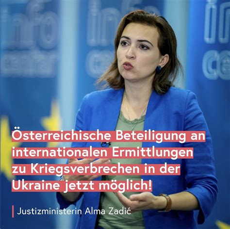 Alma Zadic On Twitter Kriegsverbrecher Innen M Ssen Wissen Dass Sie