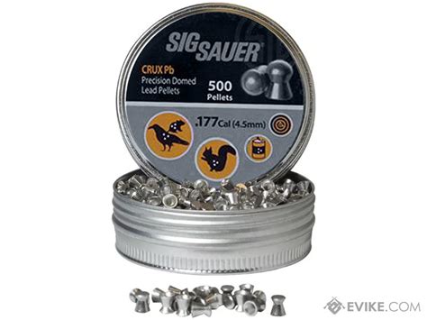 SIG Sauer Crux Lead Precision Domed 177 Caliber Pellets 500 Rounds