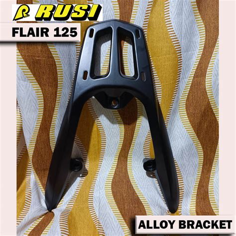 Rusi Flair Topbox Alloy Bracket Matte Gloss Black Lazada PH