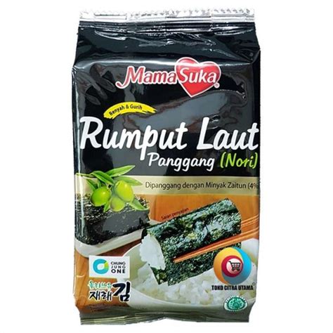 Jual Mamasuka Rumput Laut Mama Suka Rumput Laut Panggang Nori Rasa