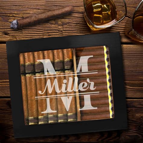 Personalized Cigar Humidor Humidor Cigar Box Cigar Box - Etsy