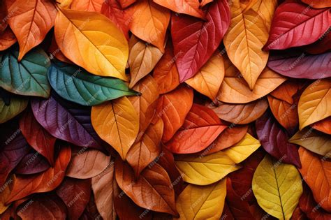 Premium Photo Beauty Of Autumn With A Fall Foliage Background A