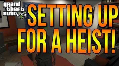 GTA 5 Online Heists Update Planning Room GTA V MULTIPLAYER HEIST