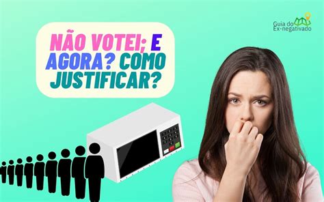 Não votou Saiba onde justificar online para fugir de multas