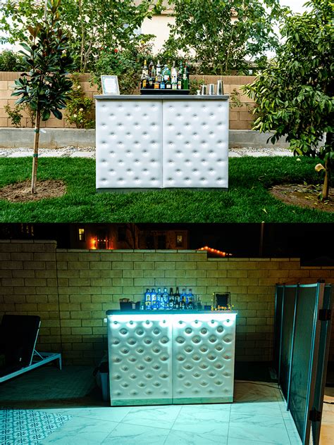 Simple White Bar Bar Rentals For Wedding Events Los Angeles