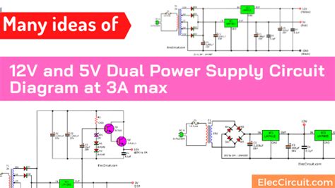 5v Power Supply Schematic 5v Variable Ampere Skema 30v Volta